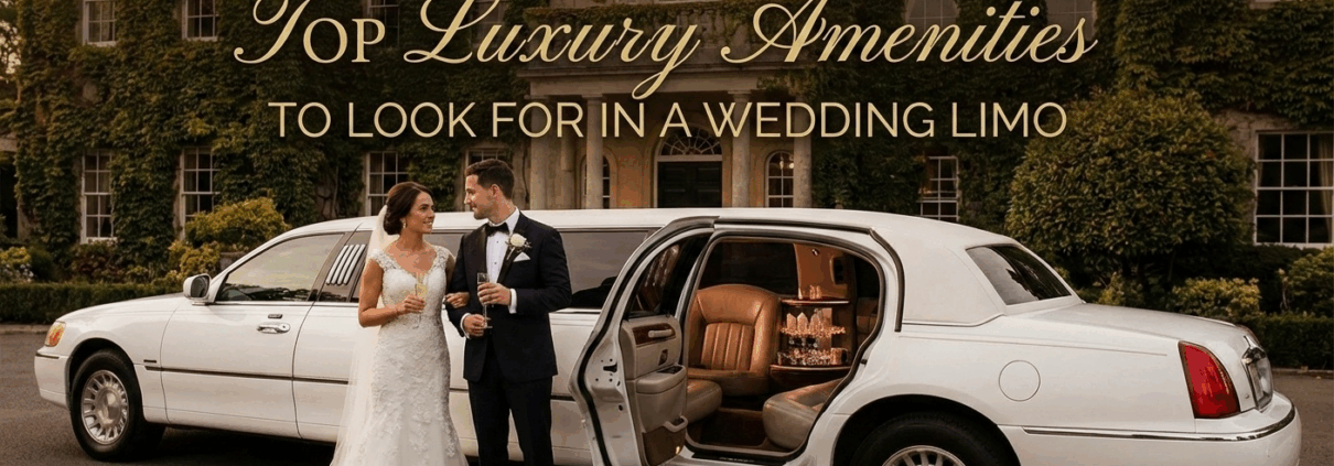 Top Luxury Amenities to Look for in a Wedding Limo